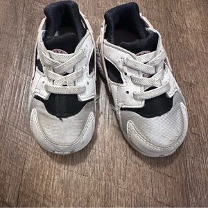 Nike Huarache Run TD ‘Grey Fog Pink Foam’ Toddler Girl 5T